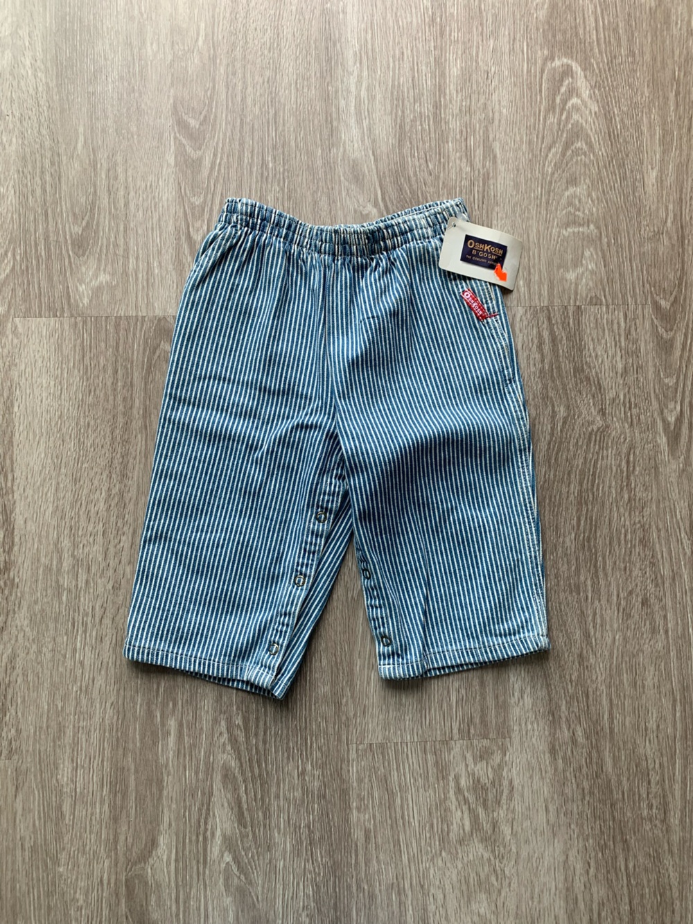 Vintage Oshkosh pin stripe carpenter pants